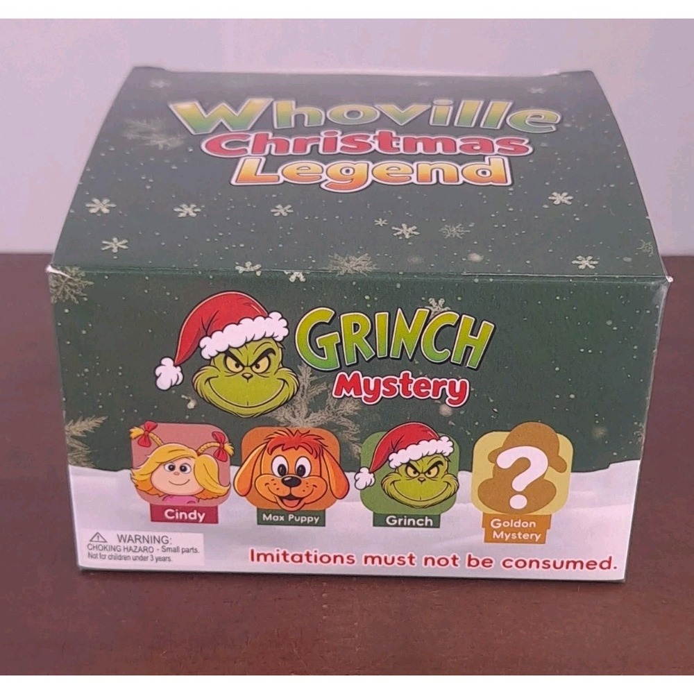 Grinch Whoville Christmas Legend Mystery Dumpling Blind Box Who Will You Get???